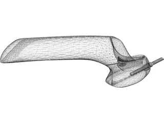 Surgical Cannula 3D Model preview