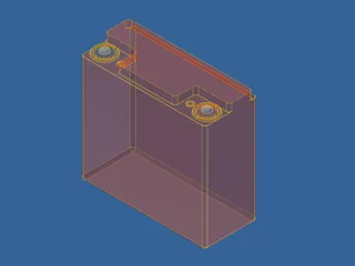 Odessey Battery 3D Model preview