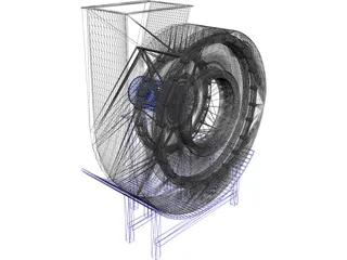 Pump 3D Model preview