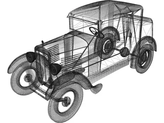 Salmson (1925) 3D Model preview