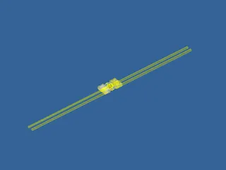 Double Screw Appliance 3D Model preview