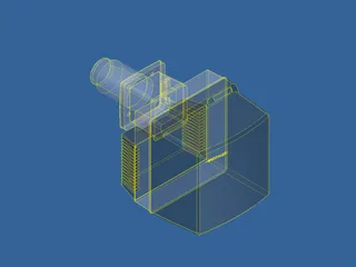 Weishaupt Brenner WL40 Gas 3D Model preview