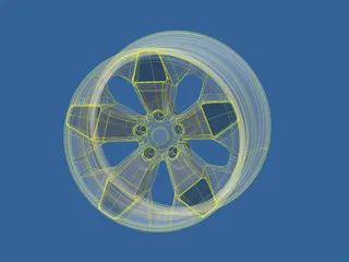 Rim Concept 3D Model preview