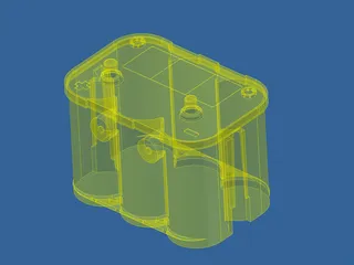 Optima Battery 3D Model preview