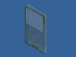 Apple iPod Classic (5th gen) 3D Model preview