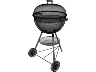 Grill Webber 3D Model preview