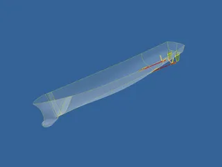 DTMB 5415 Model Naval Combatant 3D Model preview