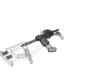 Glock AM4 3D Model preview