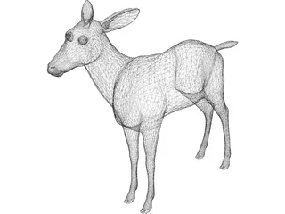 Deer 3D Model preview