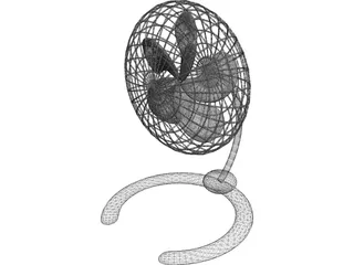 Fan 3D Model preview
