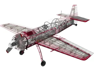 Sukhoi Su-26 3D Model preview