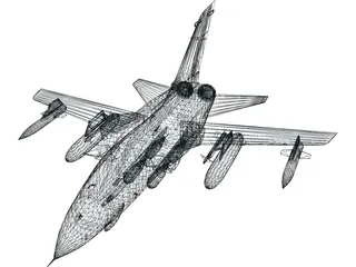 Panavia PA200 Tornado 3D Model preview