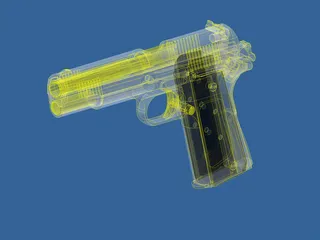 M1911A1 3D Model preview