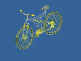 Bike Mountain 3D Model preview