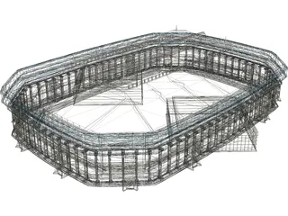 Stadium 3D Model preview