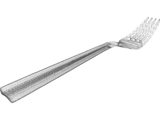 Fork 3D Model preview