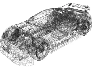 Cyborx Concept 3D Model preview