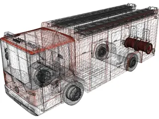 Mercedes-Benz Econic Hannover 3D Model preview
