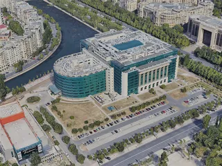 Bucharest City, Romania (2022) 3D Model preview