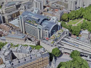 London City, UK (2022) 3D Model preview