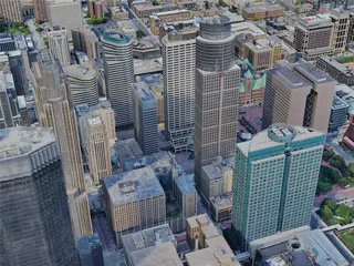 Minneapolis City, USA (2023) 3D Model preview