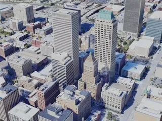 Tulsa City, USA (2023) 3D Model preview