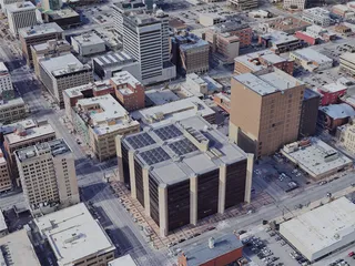 Wichita City, USA (2023) 3D Model preview