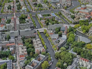 Amsterdam City, Netherlands (2022) 3D Model preview