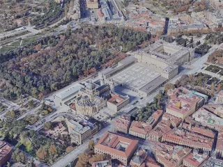 Madrid City, Spain (2022) 3D Model preview
