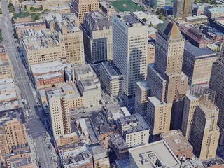 Newark City, USA (2022) 3D Model preview