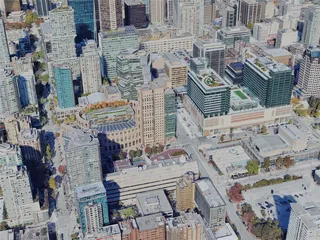 Vancouver City, Canada (2023) 3D Model preview