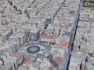 Athens City, Greece (2023) 3D Model preview