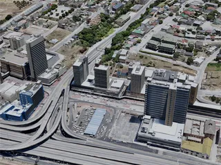 Gqeberha City, South Africa (2023) 3D Model preview