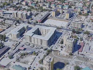 Podgorica City, Montenegro (2023) 3D Model preview