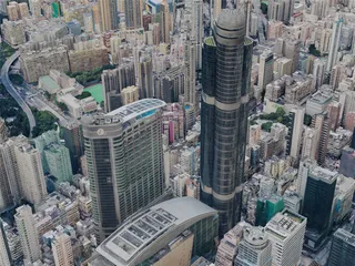 Hong Kong City, China (2023) 3D Model preview