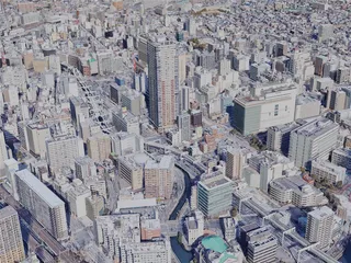 Chiba City, Japan (2023) 3D Model preview