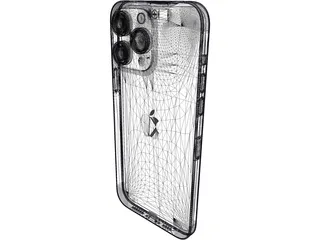 Apple iPhone 14 Pro Max 3D Model preview