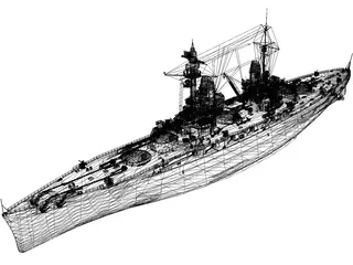 SMS Konig 3D Model preview