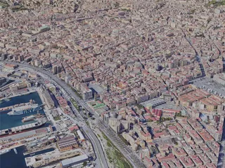 Naples City, Italy (2022) 3D Model preview