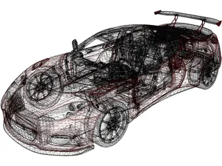 Lotus Evora 3D Model preview