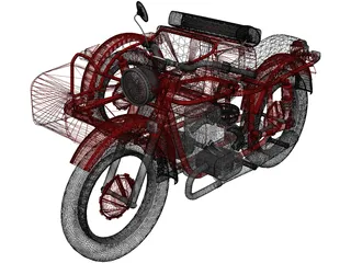 Ural 3D Model preview