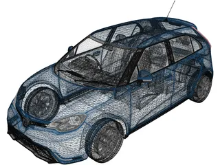 MG 3 (2014) 3D Model preview