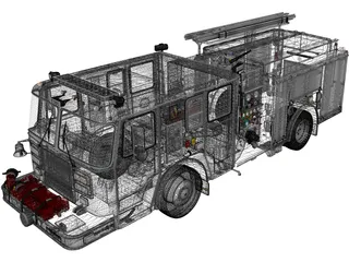 Seagrave Marauder II (2014) 3D Model preview