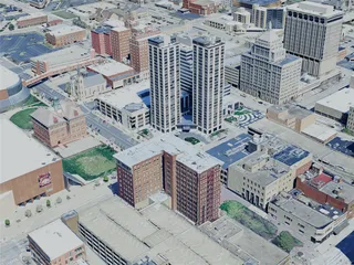 Peoria City, USA (2024) 3D Model preview