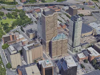Hartford City, CT, USA (2022) 3D Model preview