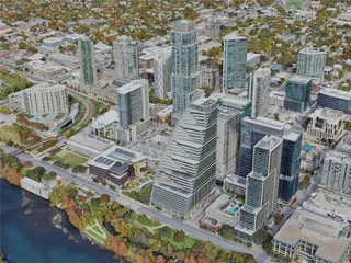 Austin City, TX, USA (2024) 3D Model preview