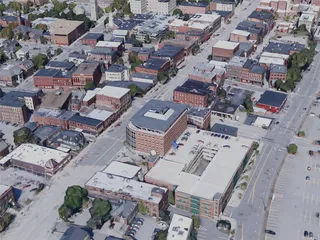 Concord City, NH, USA (2023) 3D Model preview