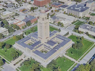 Lincoln City, NE, USA (2022) 3D Model preview