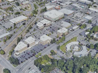 Olympia City, WA, USA (2023) 3D Model preview