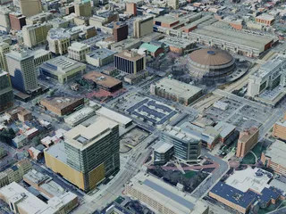 Richmond City, VA, USA (2024) 3D Model preview